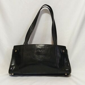 Black Monsac Leather Satchel Style Purse